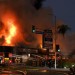 Fire rips through Hollywood auto parts store